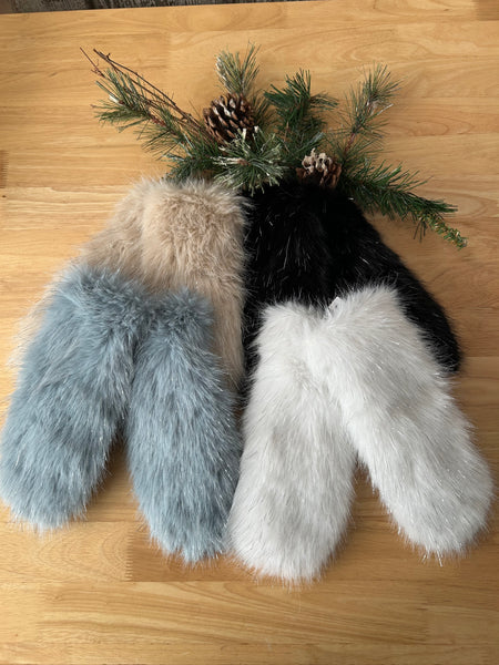 Metallic Mittens