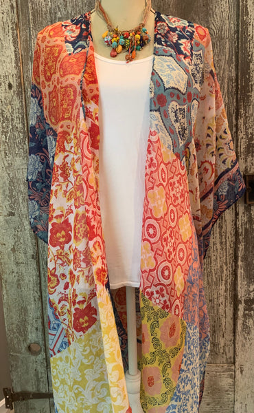 Sale Multi Print Caftan