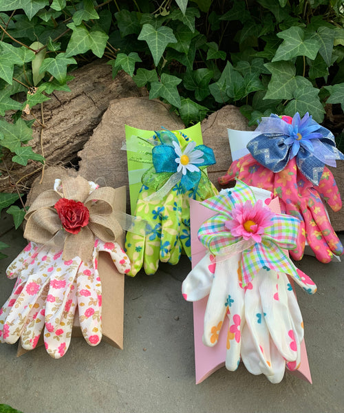 Garden Green Glove & Hand Lotion Gift Set